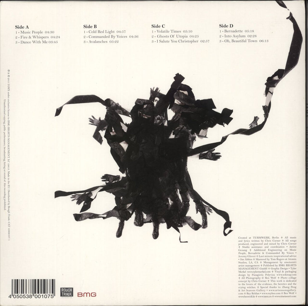 IAMX Volatile Times UK 2-LP vinyl record set (Double LP Album) 4050538001075