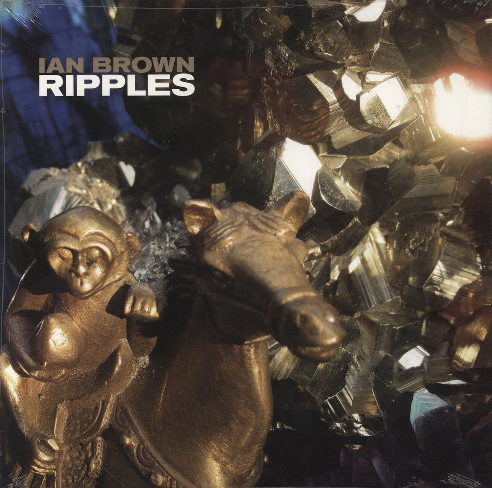 Ian Brown Ripples - Black Vinyl UK vinyl LP album (LP record) V3216