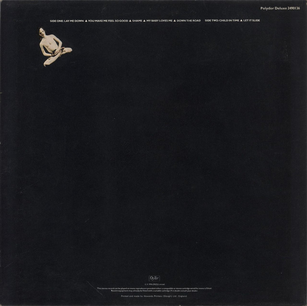 Ian Gillan Child In Time - Autographed UK vinyl LP album (LP record)