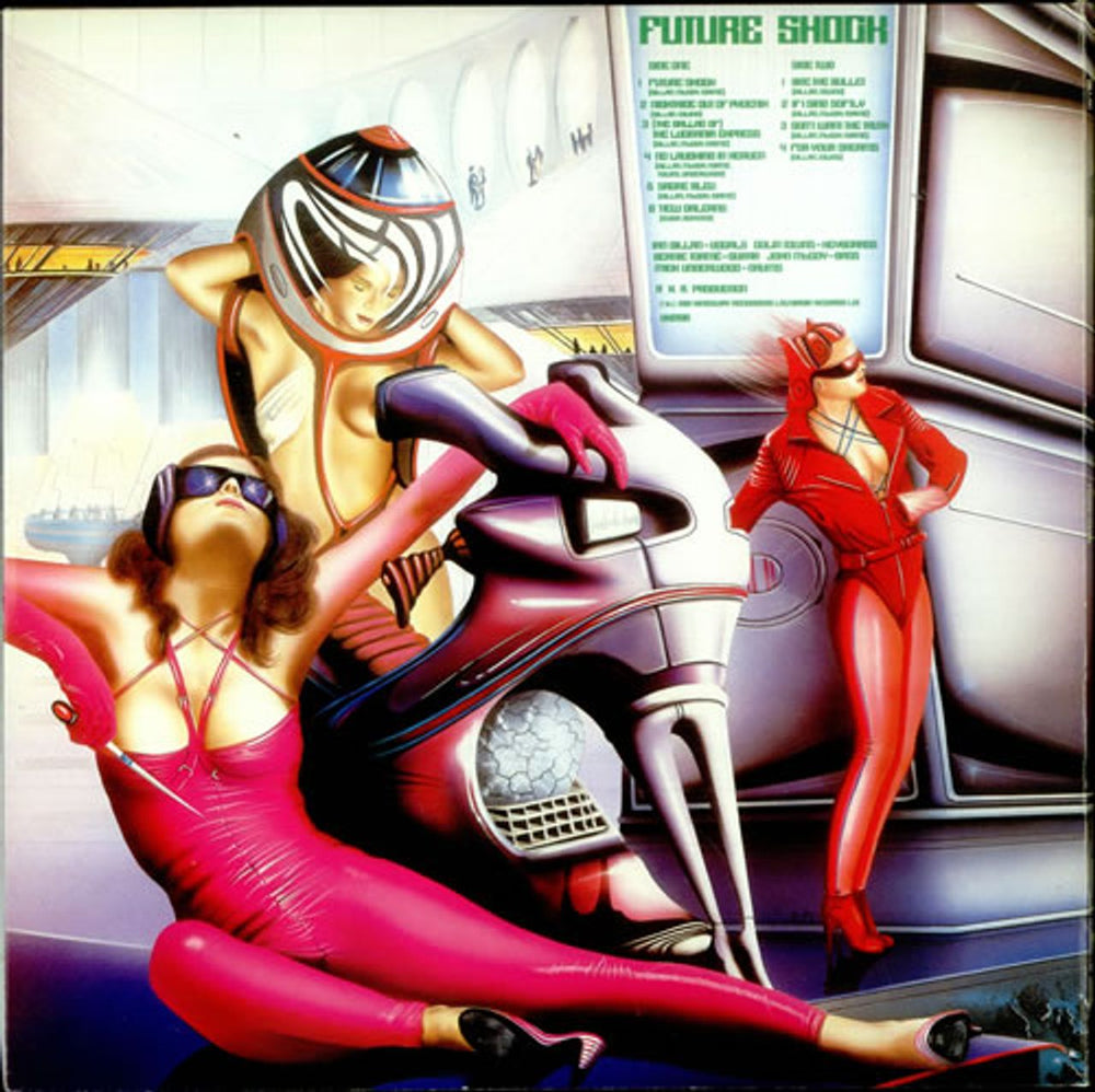 Ian Gillan Future Shock - Stickered Gatefold Sleeve With Booklet UK vinyl LP album (LP record) GILLPFU224339