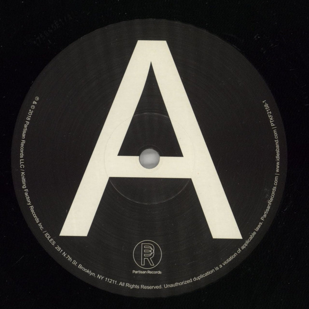 Idles Joy As An Act of Resistance - hype stickered shrink US vinyl LP album (LP record) Q7LLPJO864988