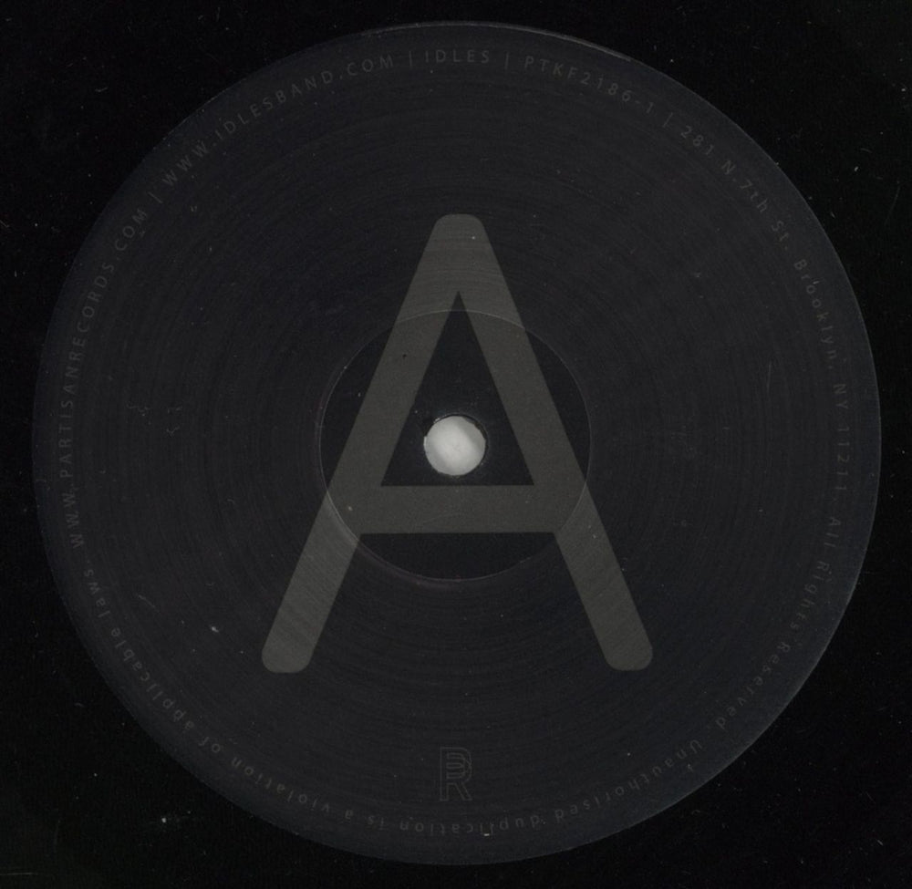 Idles Ultra Mono - Reversed Standard Edition UK vinyl LP album (LP record) Q7LLPUL868049