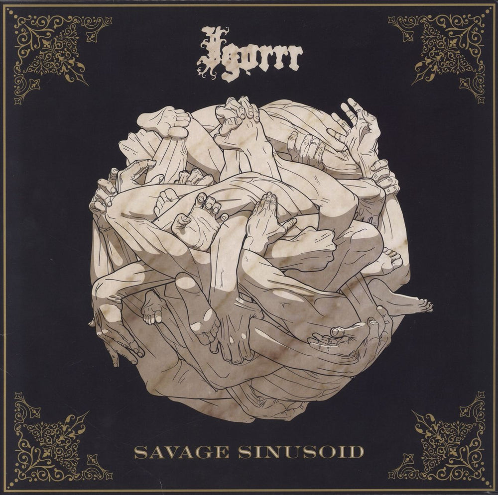 Igorrr Savage Sinusoid - Olive/Black Marbled - EX US vinyl LP album (LP record) 3984-15519-1