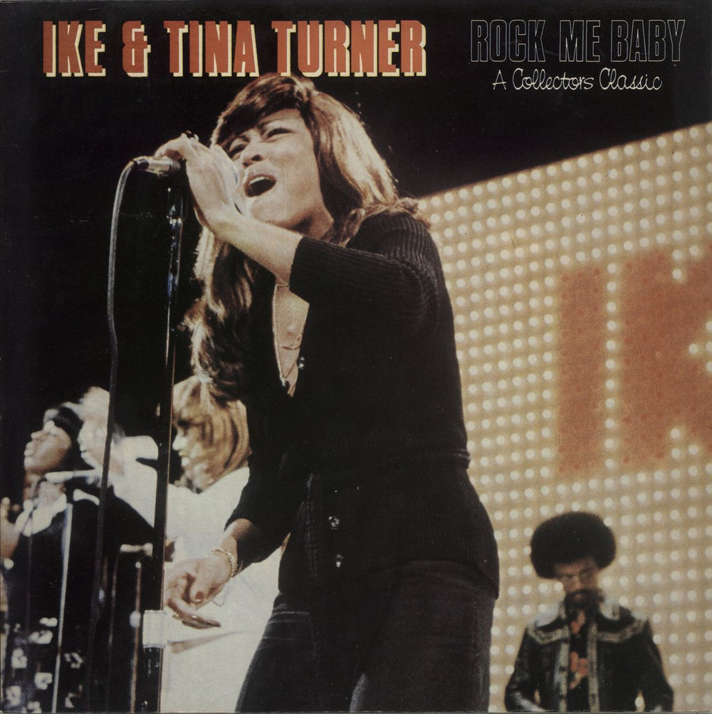 Ike & Tina Turner Rock Me Baby UK vinyl LP album (LP record) BDL1045