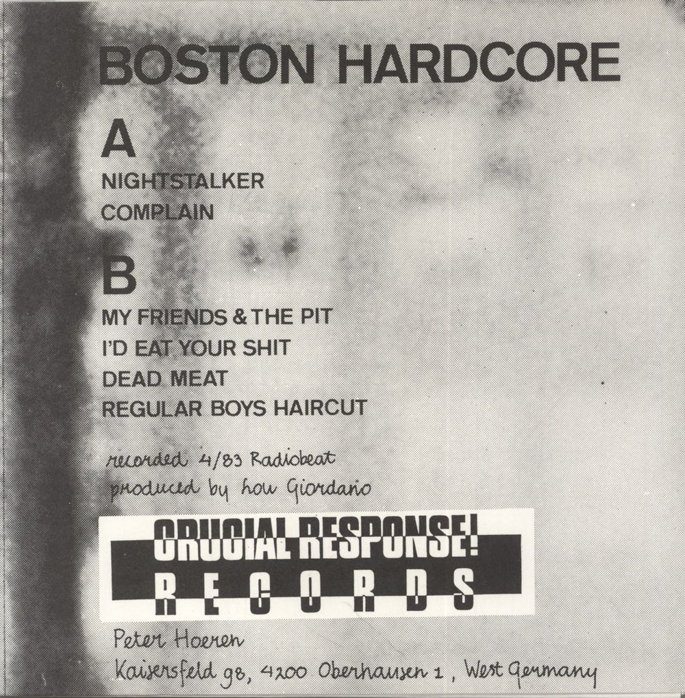 Impact Unit My Friend The Pit - 1st US 7" vinyl single (7 inch record / 45)