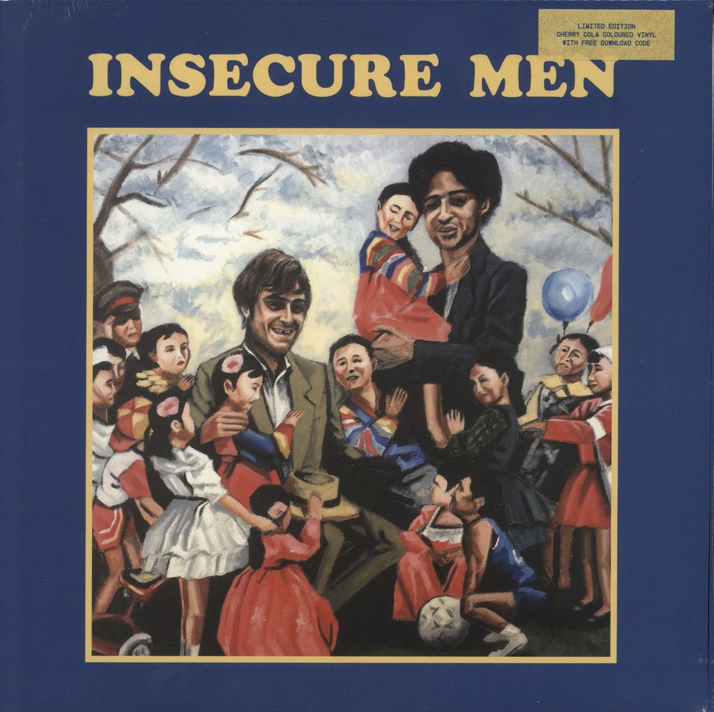 Insecure Men Insecure Men - Cherry Cola Red Vinyl - Sealed UK vinyl LP album (LP record) FP1647