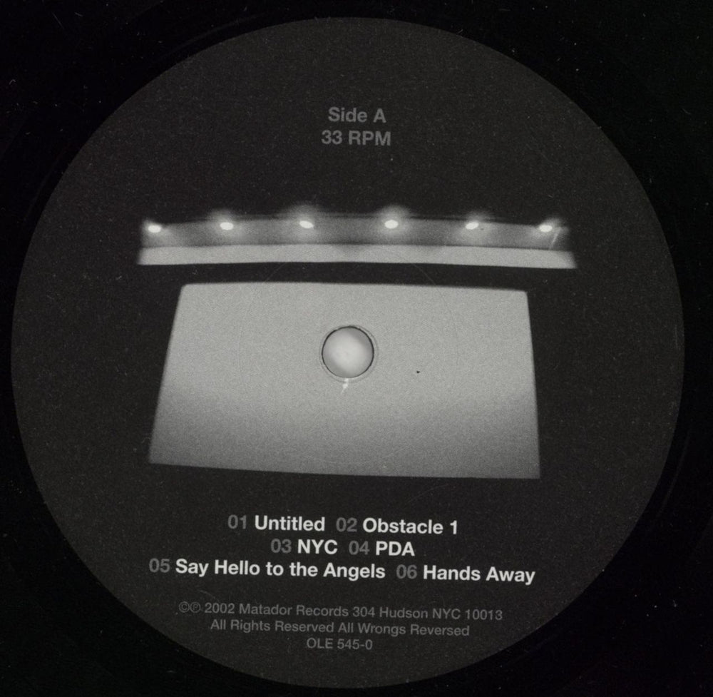 Interpol Turn On The Bright Lights UK vinyl LP album (LP record) ITPLPTU865117