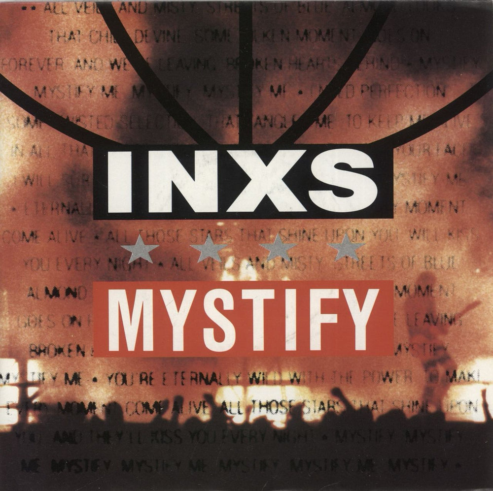 Inxs Mystify - Inj UK 7" vinyl single (7 inch record / 45) INXS13