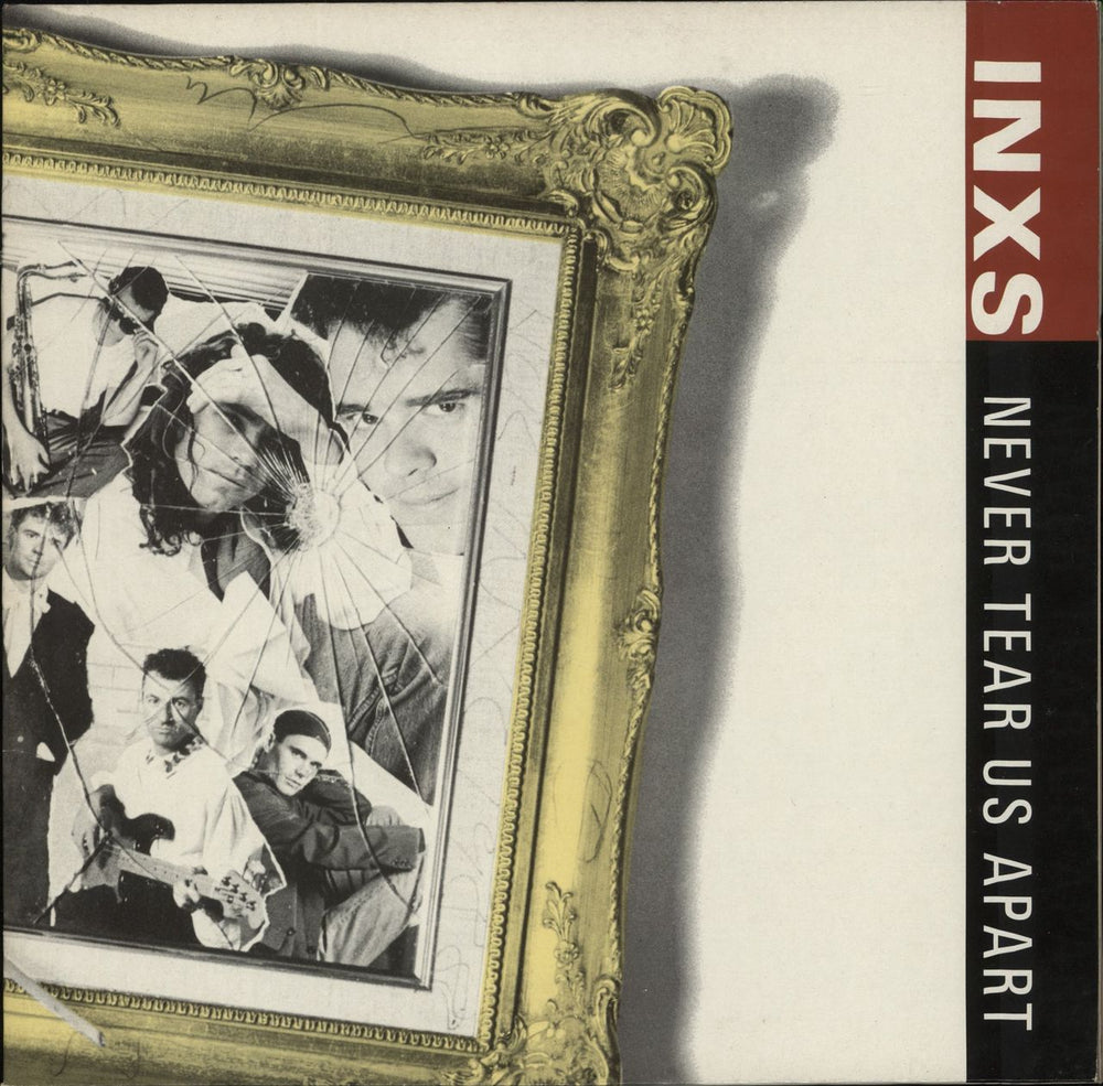 Inxs Never Tear Us Apart - Gatefold UK 12" vinyl single (12 inch record / Maxi-single) INXSG1112