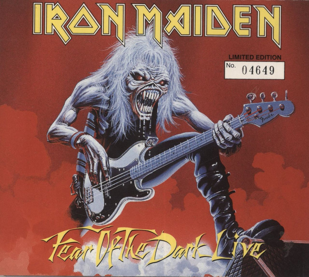 Iron Maiden Fear Of The Dark - EX UK CD single (CD5 / 5") CDEMS263