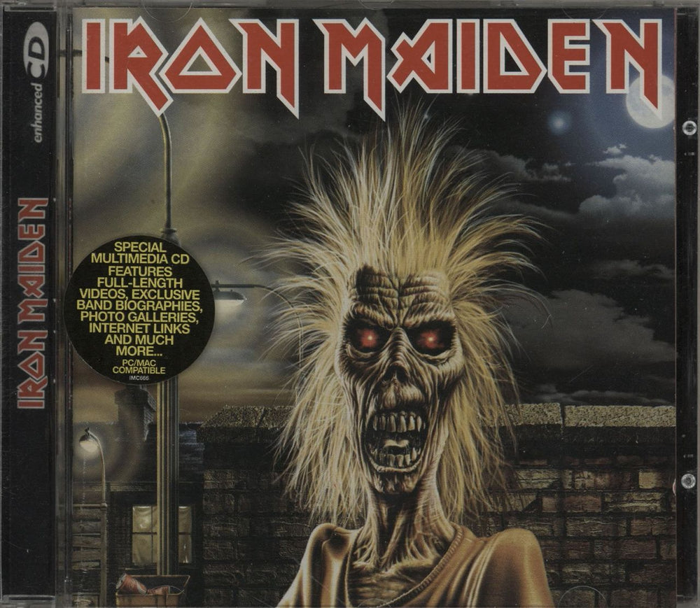 Iron Maiden Iron Maiden UK CD album (CDLP) 469160