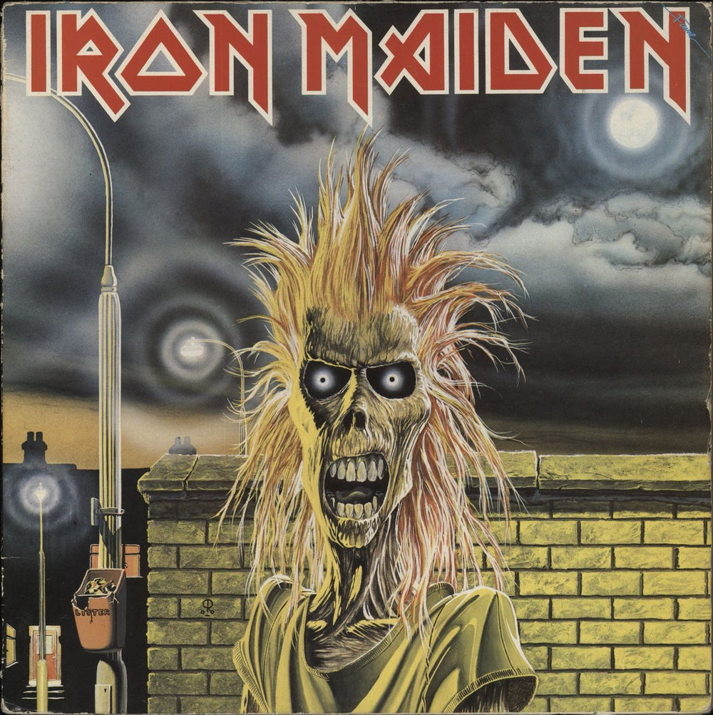 Iron Maiden Iron Maiden - VG UK vinyl LP album (LP record) FA4131211