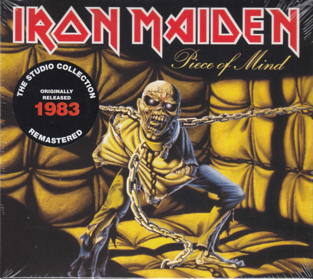 Iron Maiden Piece Of Mind - Remastered UK CD album (CDLP) 0190295567729