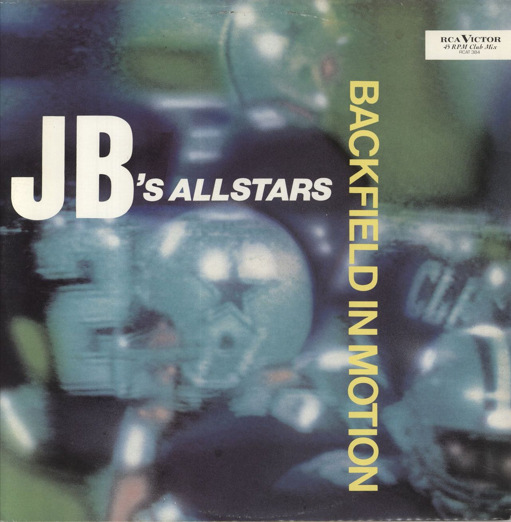 J.B's Allstars Backfield In Motion UK 12" vinyl single (12 inch record / Maxi-single) RCAT384