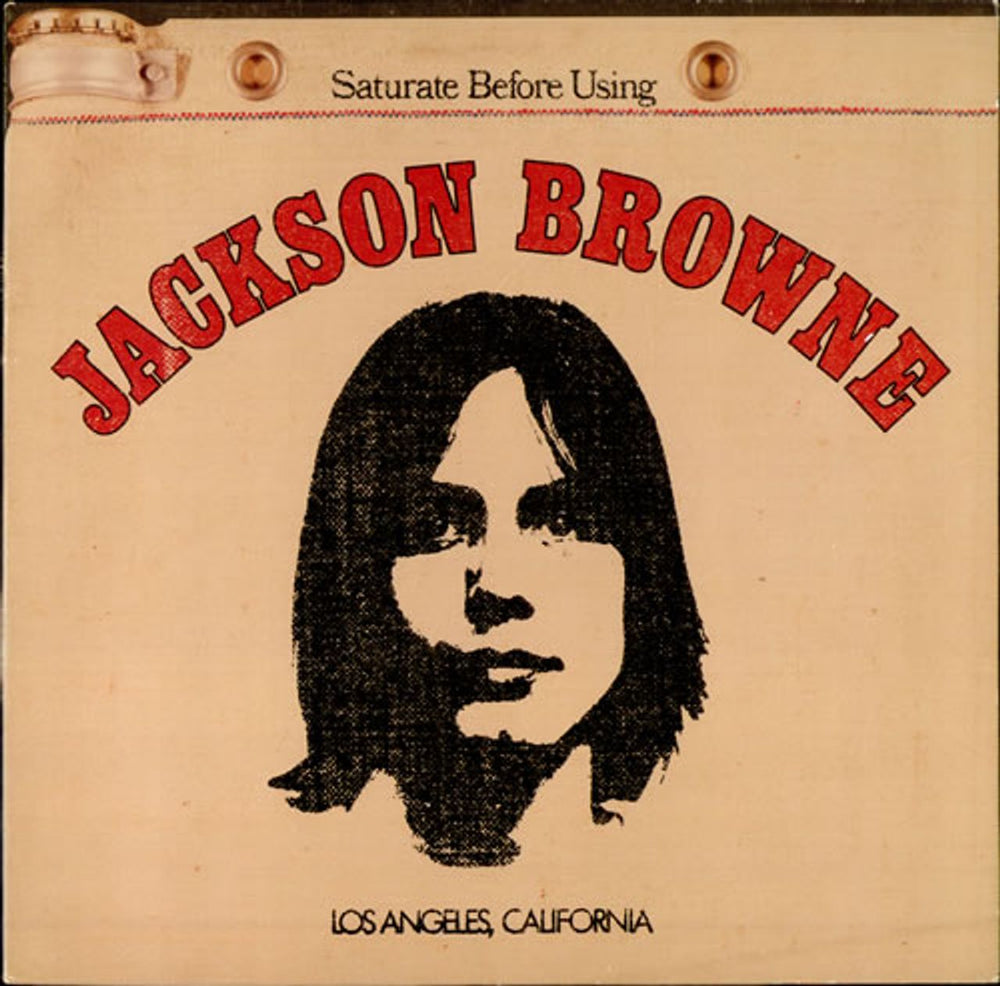 Jackson Browne Jackson Browne German vinyl LP album (LP record) AS53022