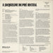Jacqueline Du Pré A Jacqueline Du Pré Recital - EX UK vinyl LP album (LP record)