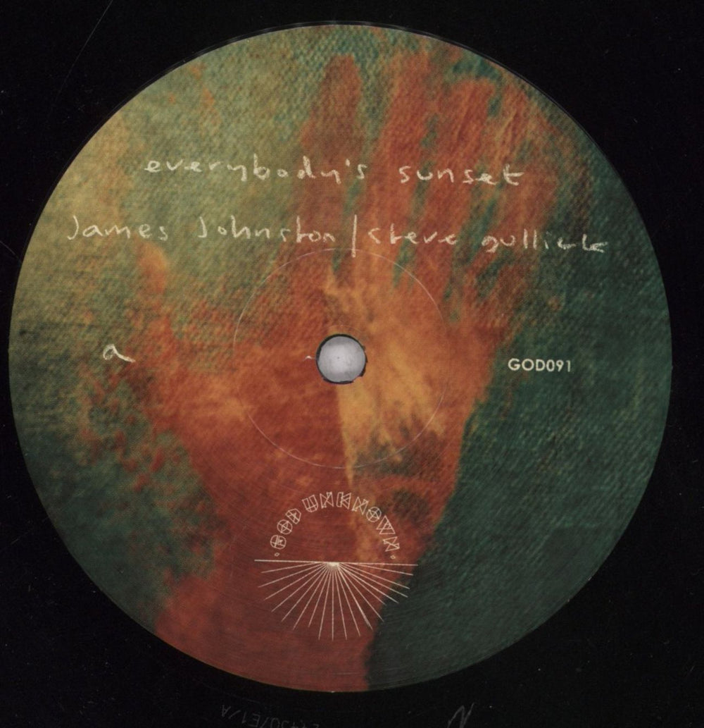 James Johnston Everybody's Sunset UK vinyl LP album (LP record) 5HOLPEV837100