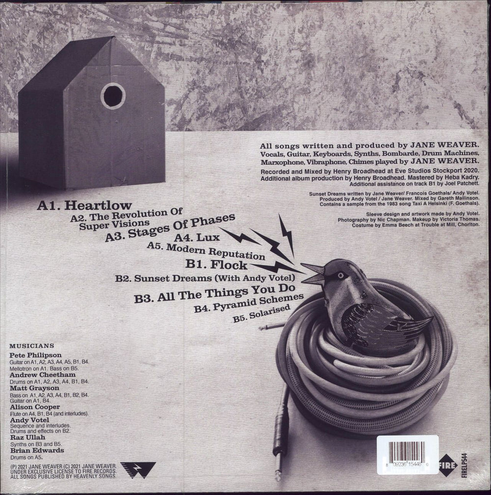 Jane Weaver Flock - Sealed UK vinyl LP album (LP record) 809236154460