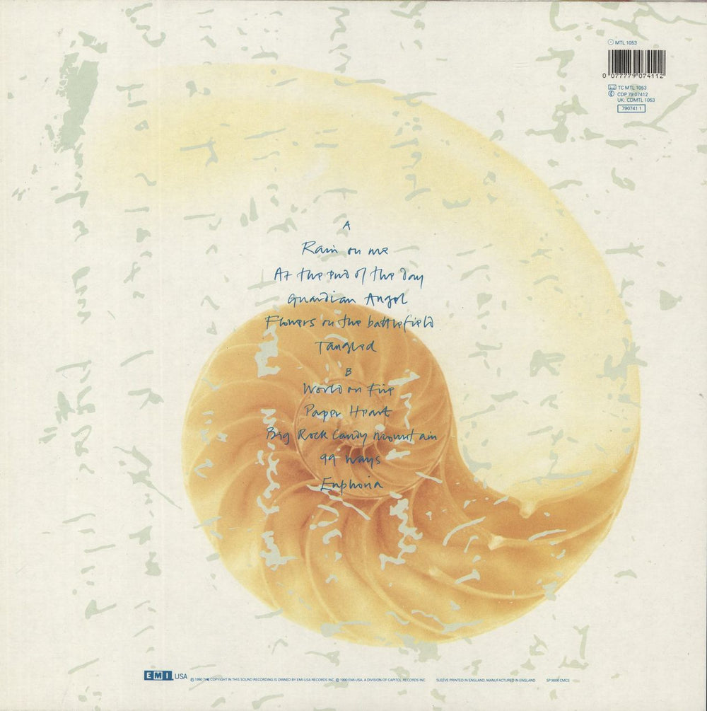 Jane Wiedlin Tangled UK vinyl LP album (LP record)