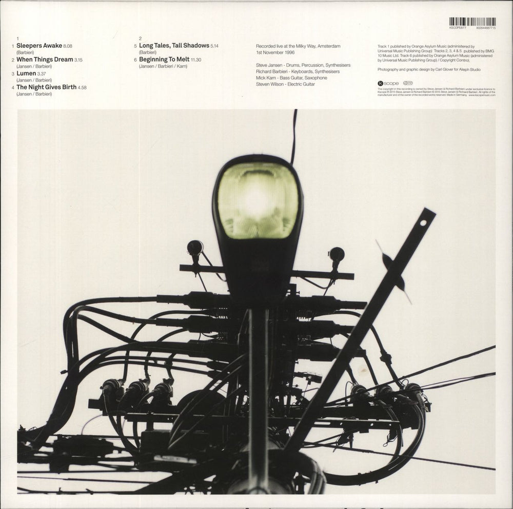 Jansen-Barbieri Lumen UK vinyl LP album (LP record) 802644887715