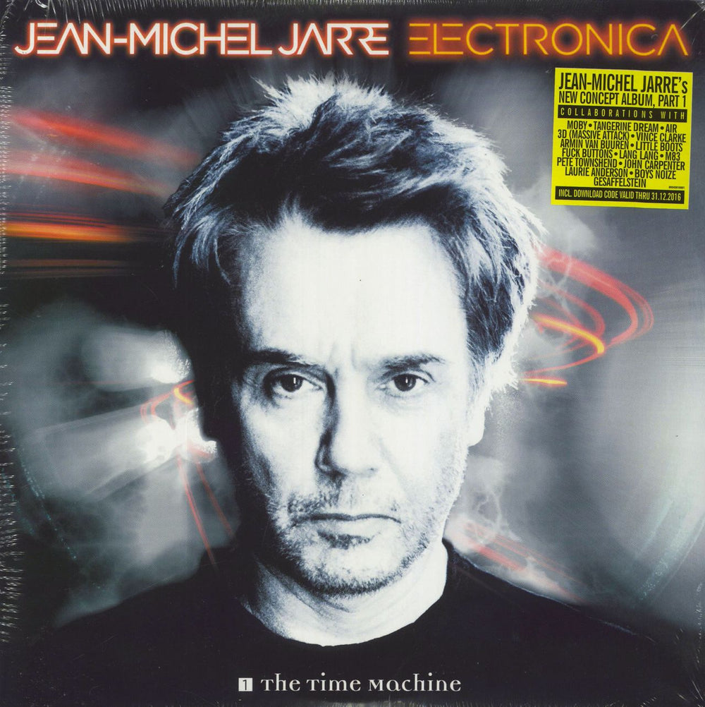 Jean-Michel Jarre Electronica 1: The Time Machine - 180gm - Sealed UK 2-LP vinyl record set (Double LP Album) 88843018981