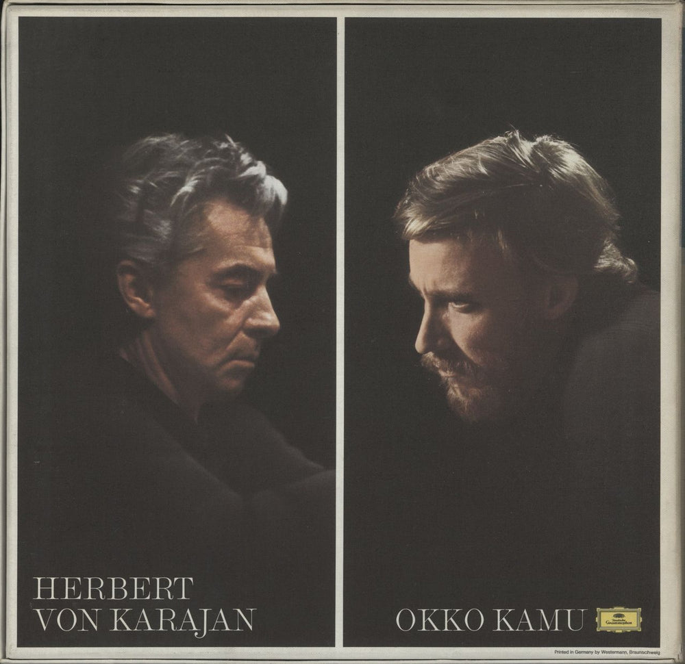 Jean Sibelius 7 Symphonies UK Vinyl Box Set