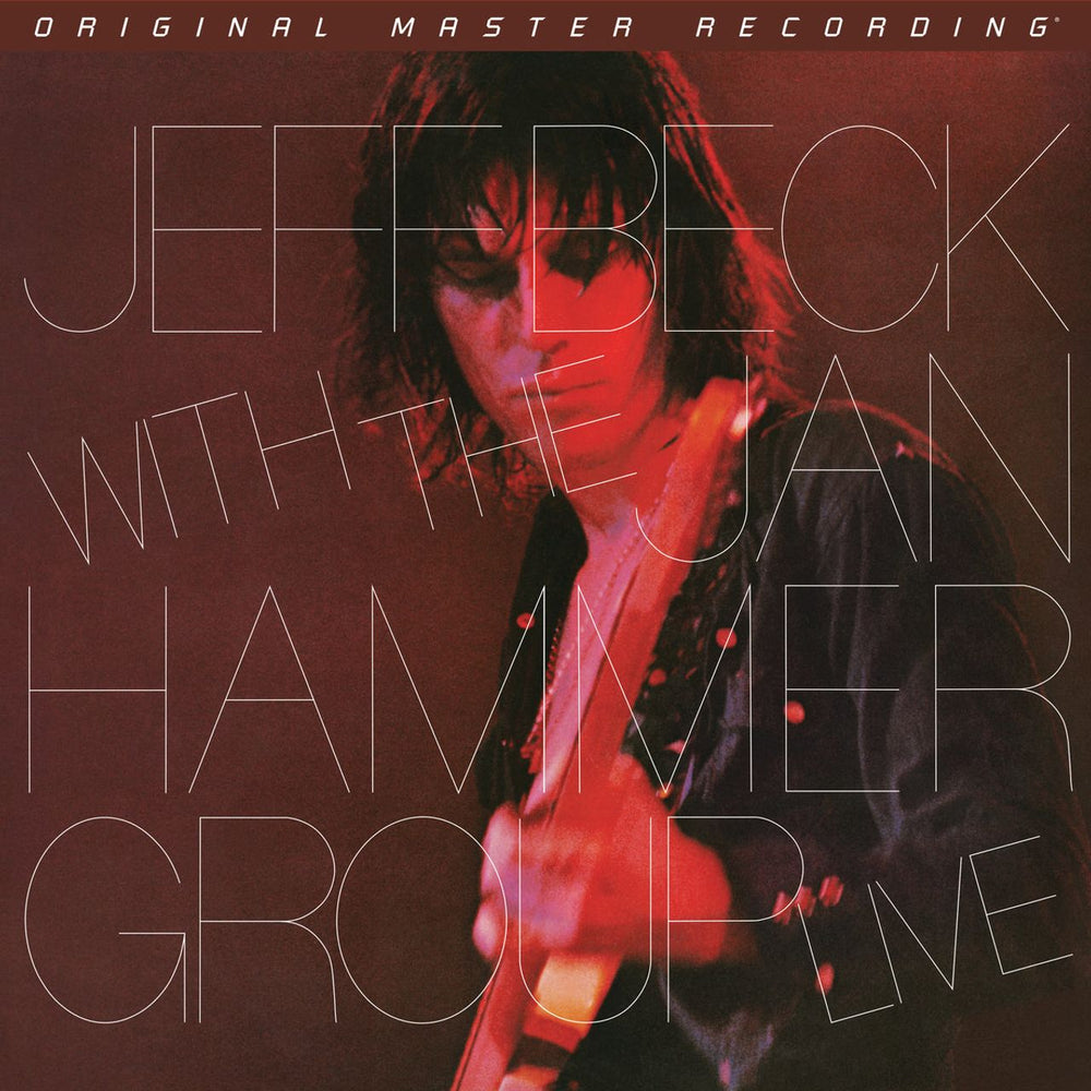 Jeff Beck Jeff Beck With The Jan Hammer Group LIVE  - Original Master Recording - Sealed US vinyl LP album (LP record) MFSL1-547