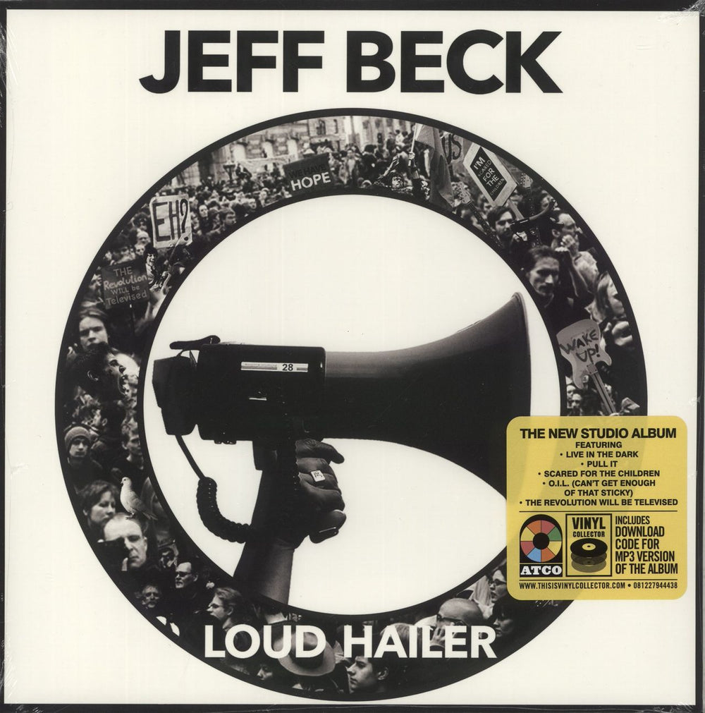 Jeff Beck Loud Haller - Sealed UK vinyl LP album (LP record) 081227944438