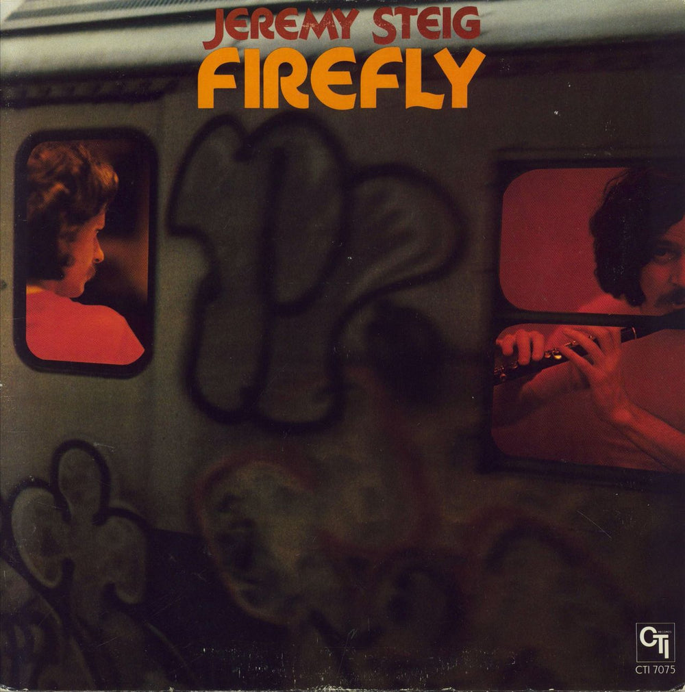 Jeremy Steig Firefly US Promo vinyl LP album (LP record) CTI7075