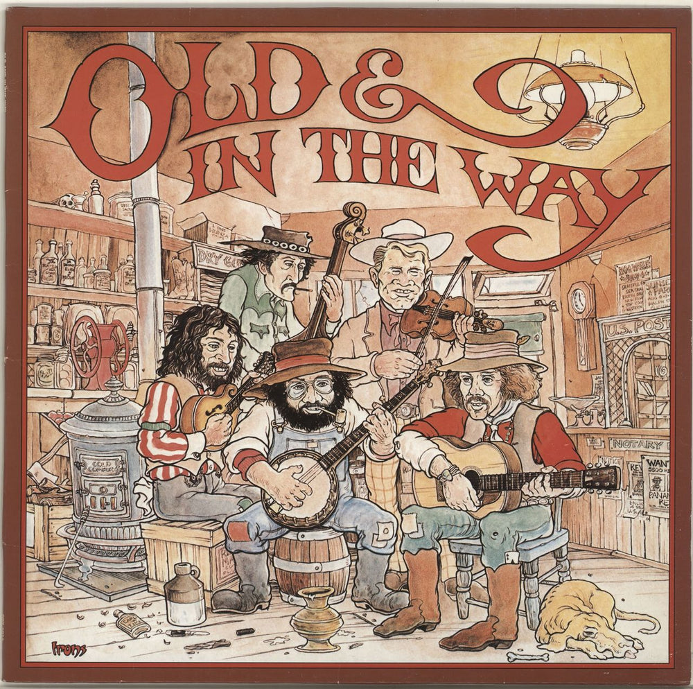 Jerry Garcia Old & In The Way German vinyl LP album (LP record) GDV4014