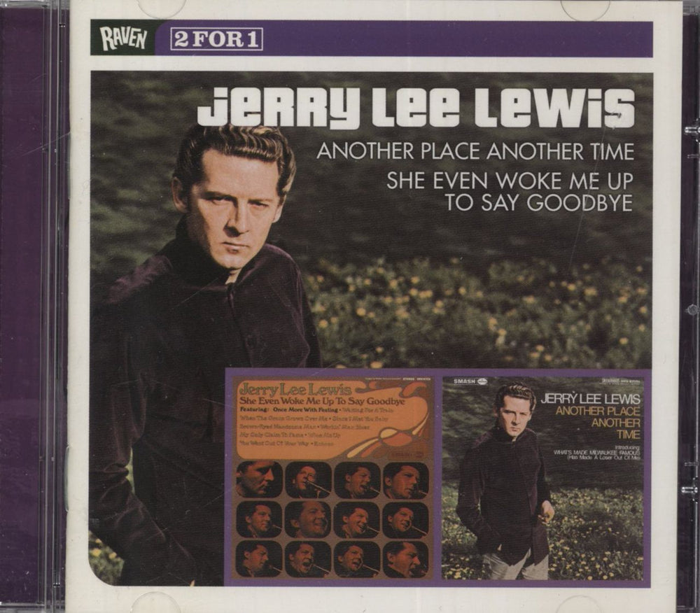 Jerry Lee Lewis Another Place Another Time / She Even Woke Me Up To Say Goodbye Australian CD album (CDLP) RVCD-155