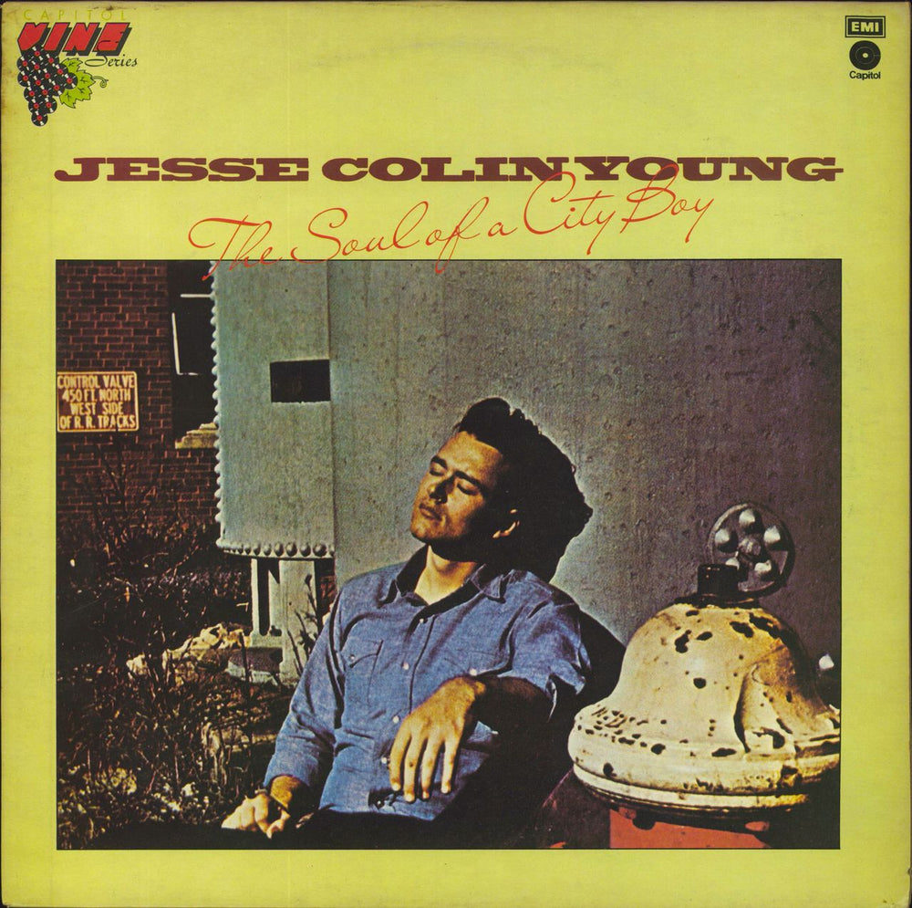 Jesse Colin Young The Soul Of A City Day UK vinyl LP album (LP record) VMP1009