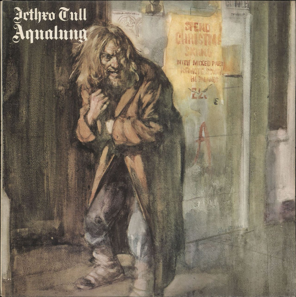 Jethro Tull Aqualung - 1st - Complete - EX UK vinyl LP album (LP record) ILPS9145