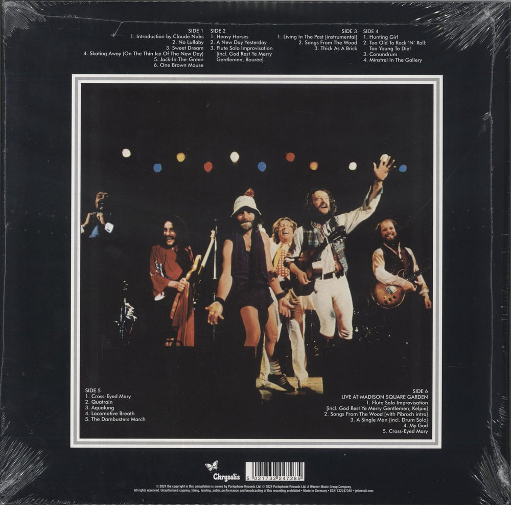 Jethro Tull Live: Bursting Out - Sealed German 3-LP vinyl record set (Triple LP Album) 5021732247285