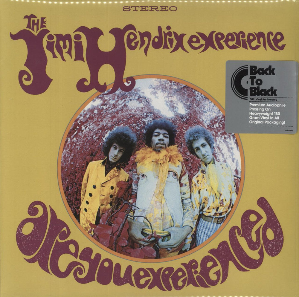 Jimi Hendrix Are You Experienced - 180gm - Sealed + Silver Hype Sticker US 2-LP vinyl record set (Double LP Album) MCA2-11608