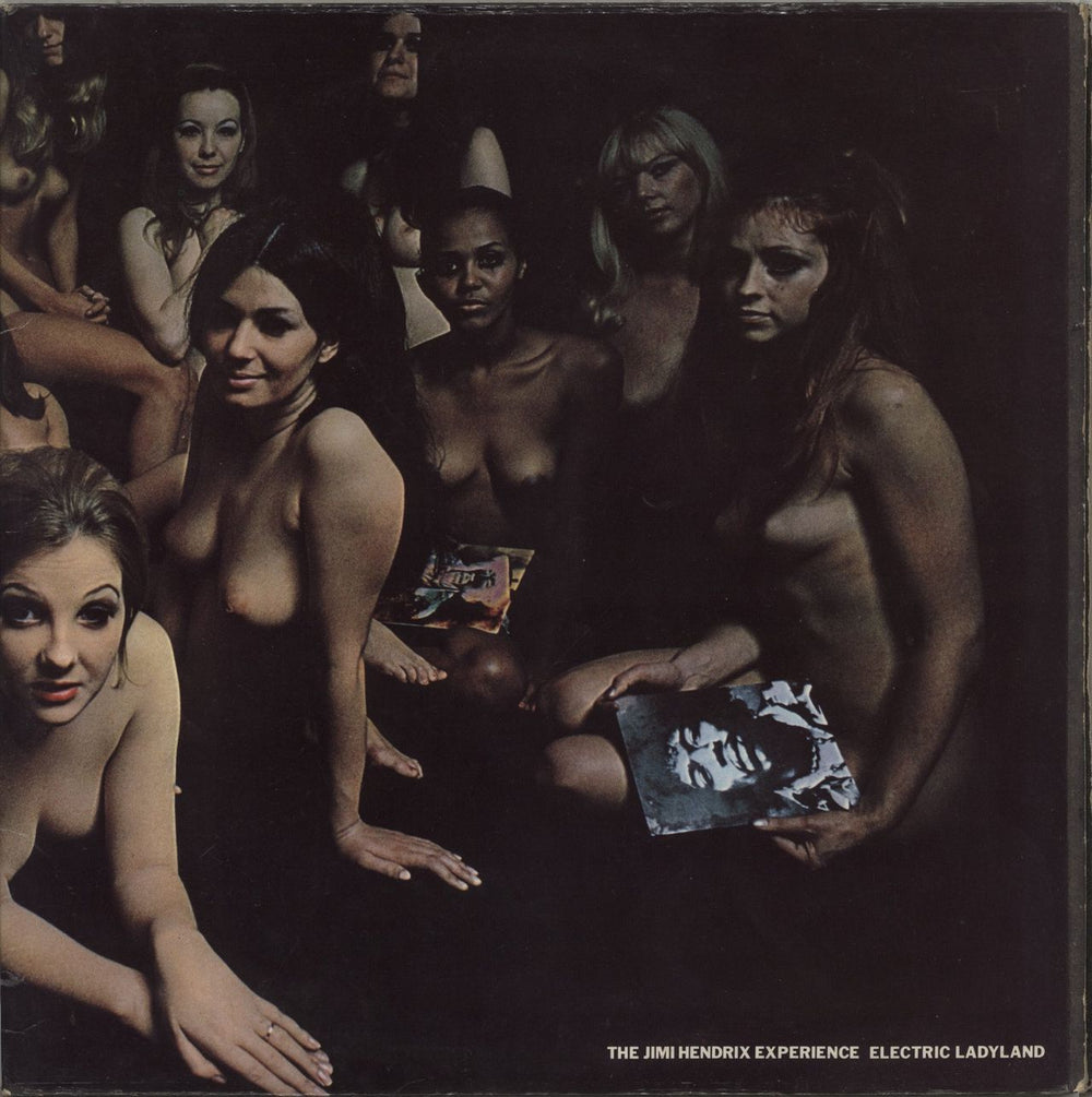 Jimi Hendrix Electric Ladyland - 1st UK 2-LP vinyl record set (Double LP Album) 613008/9