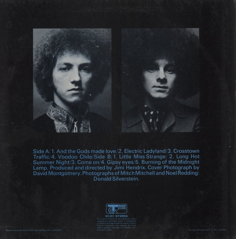 Jimi Hendrix Electric Ladyland - Part 2 - VG UK vinyl LP album (LP record)