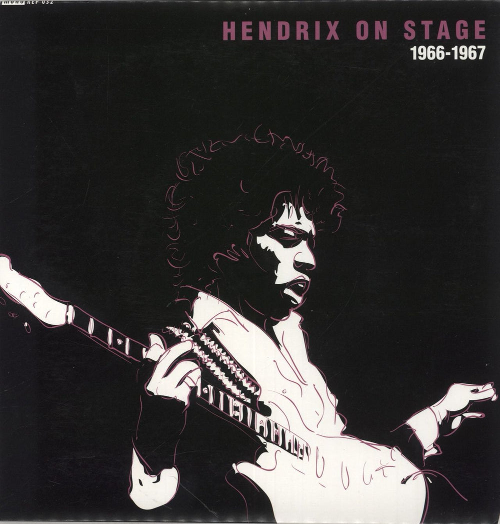 Jimi Hendrix Hendrix On Stage '66-'67 UK 7" vinyl single (7 inch record / 45) REP032
