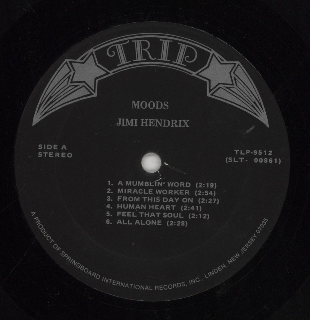 Jimi Hendrix Moods US vinyl LP album (LP record) HENLPMO348392