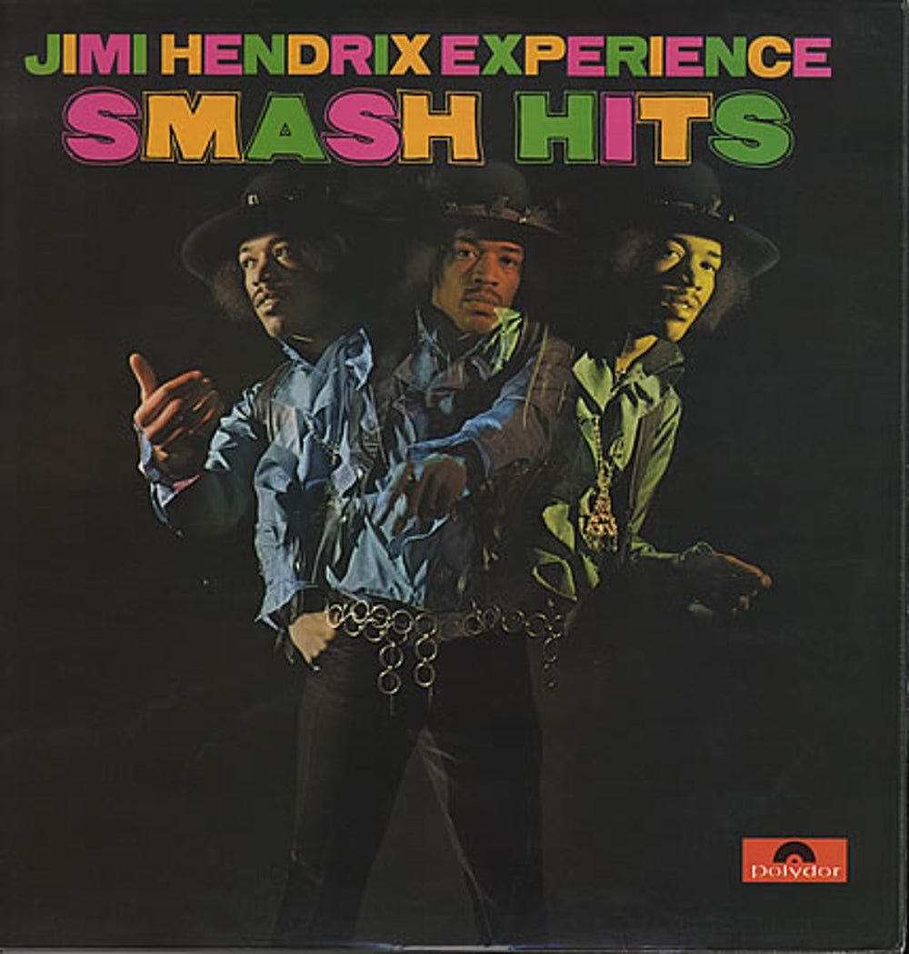 Jimi Hendrix Smash Hits UK vinyl LP album (LP record) ACB00219