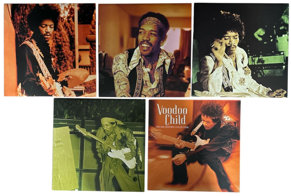 Jimi Hendrix Voodoo Child - The Jimi Hendrix Collection US 4-LP vinyl album record set HEN4LVO880051