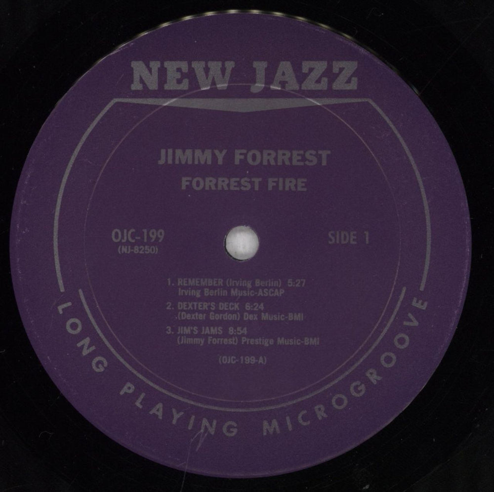 Jimmy Forrest Forrest Fire US vinyl LP album (LP record) JIFLPFO842459