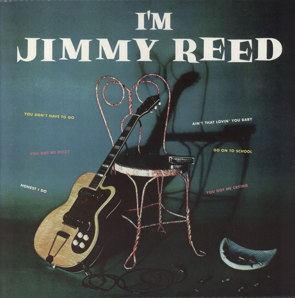 Jimmy Reed I'm Jimmy Reed UK vinyl LP album (LP record) GET7508