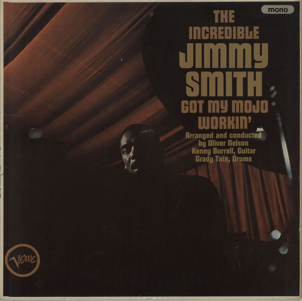 Jimmy Smith (Jazz Organ) Got My Mojo Workin' UK vinyl LP album (LP record) VLP9123