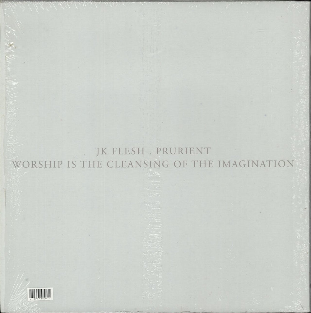 JK Flesh Worship Is The Cleansing Of The Imagination - Grey Vinyl US vinyl LP album (LP record) 634457574311