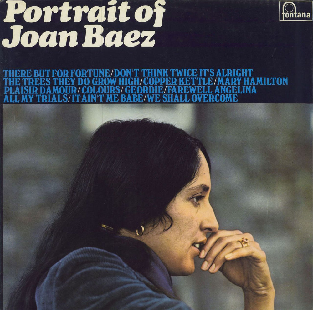 Joan Baez Portrait Of Joan Baez UK vinyl LP album (LP record) STFL6077