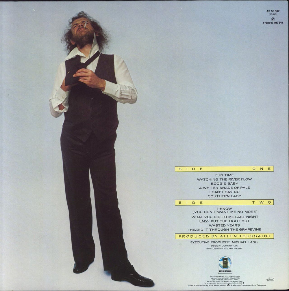 Joe Cocker Luxury You Can Afford German vinyl LP album (LP record)