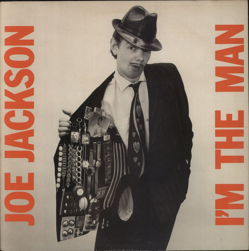 Joe Jackson I'm The Man + Inner - EX UK vinyl LP album (LP record) AMLH64794