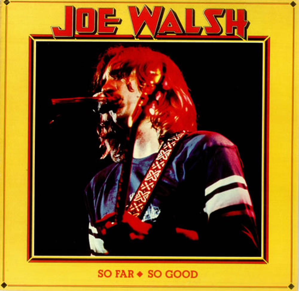 Joe Walsh So Far So Good UK vinyl LP album (LP record) ABCL5240