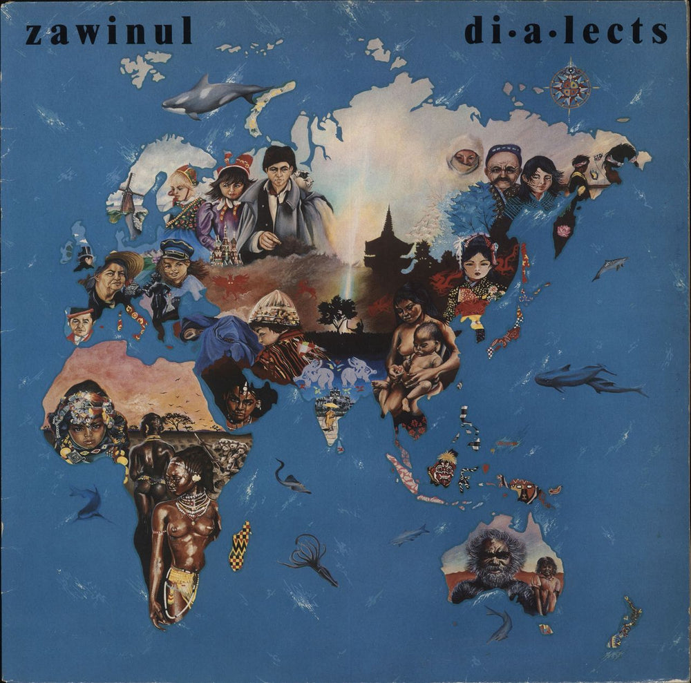 Joe Zawinul Dialects UK vinyl LP album (LP record) 26813